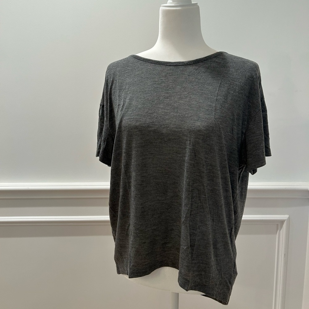 Gray Backless T size small